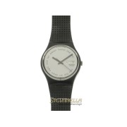 SWATCH Robin classic quarzo cassa e cinturino plastica nera new